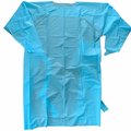 Kemp Usa PE Coated Procedure Gown, Fluid Resistant, Blue, PK 100 11-031